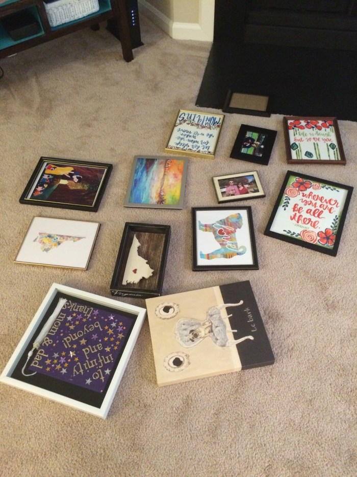 How to make a gallery wall